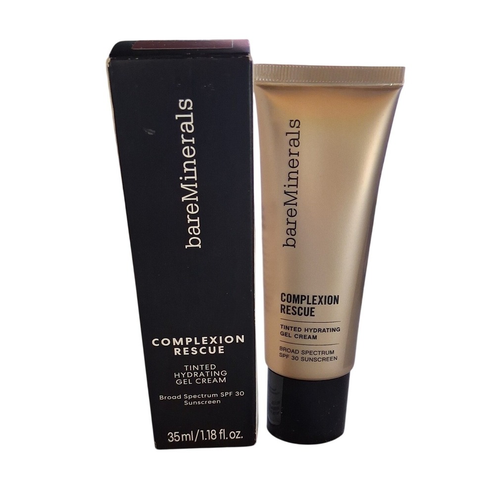 Bare Minerals Complexion Rescue Sienna‎ 10 Tinted Moisturizer Hyaluronic SPF 30